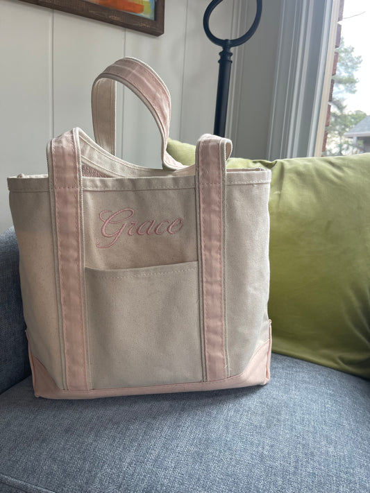 Name Classic Canvas Tote