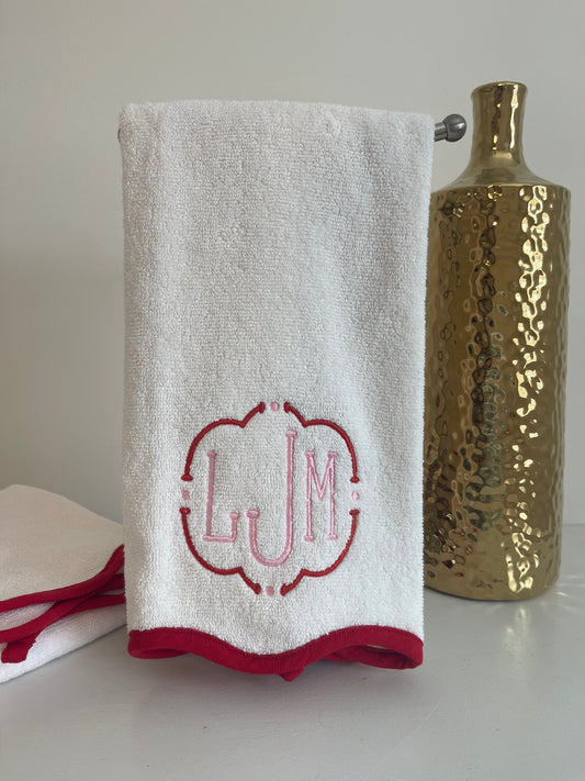 Scalloped Hand Towel