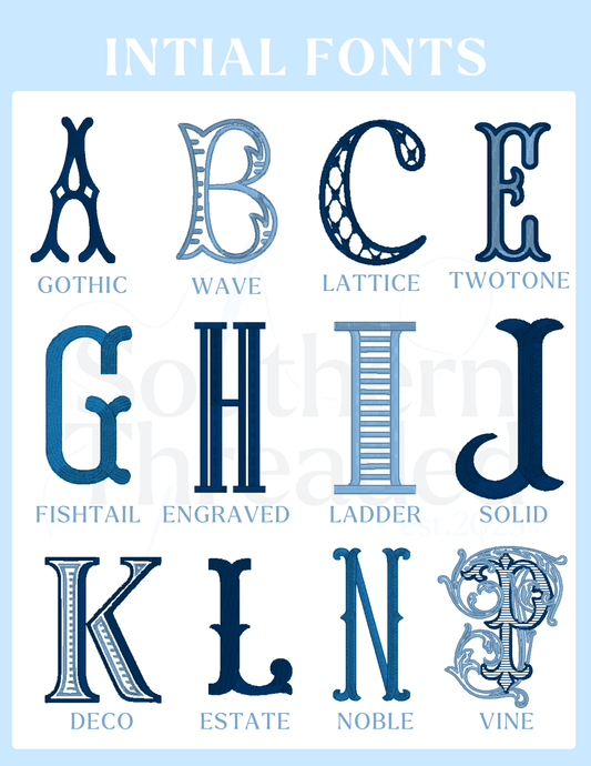 Classic Santa Monogram