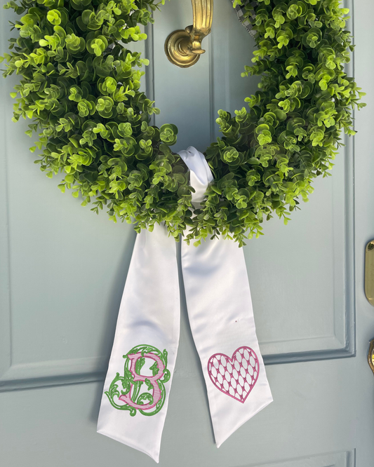 Valentine's heart Sash