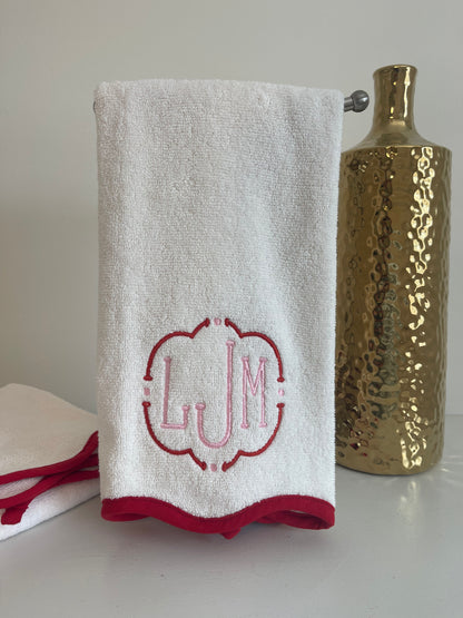 Scalloped Hand Towel