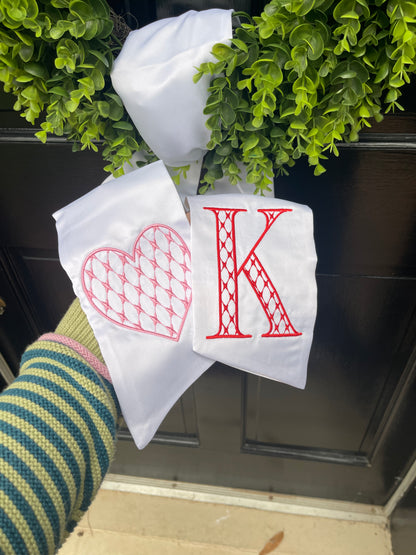 Valentine's heart Sash