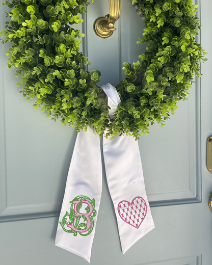 Valentine's heart Sash