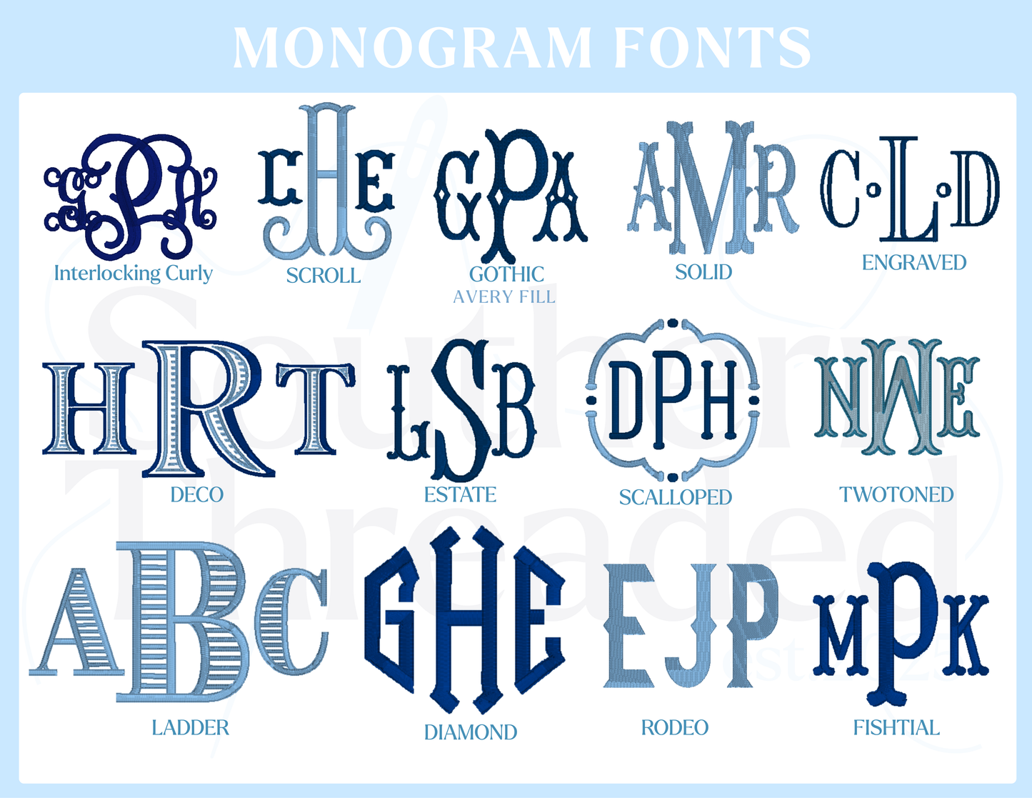 Sweetheart Monogrammed Sash