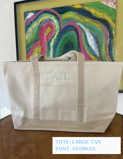 Name Classic Canvas Tote